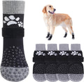 SCENEREAL Anti Slip Dog Sock to Prevent Licking Paws for Hardwood Floors, Boots & Paw Protector Shoes for Hot/Cold Pavem