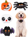 PET SHOW 4 Pack Small Dog Bows Sliding on Collar Attachment