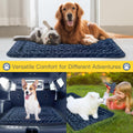 Small Dog Bed Mat, Puppy Bed for Dog Crate, Washable Dog Crate Pad with Non-Slip Bottom, Soft Kennel Mat for Cage, Cat B