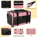Hipubby Cat Carrier Dog Carrier for Pets Up to 16 Lbs, Soft-Sided Pet Travel Carrier for Cats and Small Dogs, Airline Ap