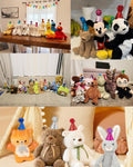 PET SHOW 24 Pack Mini Party Hats for Small Dogs Stuffed Animals