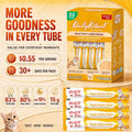 Cat Treats High Moisture High CLASSIC & CHICKEN RECIPE 15g Each, 32 Tubes