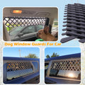XianghuangTechnology Window Pet Gate, Universal Pet Dog Puppy Ventilation Grill Mesh Vent Guard Safe Car Window Protection Mesh for Cars, Trucks & SUV - 2 Pack