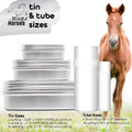 The Blissful Horses Hoof Butter All Natural Support for Your Horse's Hooves, 4-Ounce