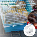 Juexica 3 Pcs 82.7 x 4.5 Inch Guinea Pig Cage Liner Clear Cuttable Critter Cage Liner with Pre Drilled Holes Urine Guard