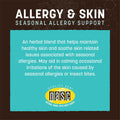 Earth Animal Apothecary Liquid Supplement - Allergy & Skin Herbal Remedies for Dogs & Cats - 2 fl oz