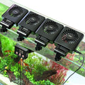 hygger Aquarium Cooling Fan with Smart Temp Control for 30-60 Gal Tanks