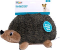 Outward Hound Hedgehogz Stuffed Dog Toy – Soft Plush Hedgehog, Grunts & Squeaks, Medium, 9" x 5" x 6.5"