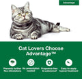 Advantage Topical Cat Flea Treatment and Prevention for Large Cats Over 9 lbs. | Apply Flea Drops Monthly | 2 Treatments