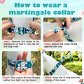 Hikiko Martingale Dog Collar Without Buckle,Escape Proof No Pull,M
