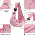Adjustable Pet Sling Carrier, Anti-Escape Bag for Small Dogs & Cats