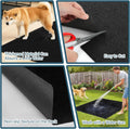 Wibeelee 32" X 50" X 0.23'' Mat for Under Dog Crate Waterproof Non-Slip Kennel Mat to Protect Floors Large Absorbs Urine