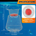 Floatable Galvanized Steel Wire Fish Basket