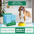 50 Count Dog Pee Pads Extra Large- 28" x 34", Super Absorbent Leak-Proof XL Puppy Pads 50 Pack Quick-Dry XLarge Disposab