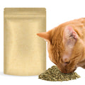 SunGrow Catnip for Cats, for Scratching Posts, Walls, or Pads, Designed for Refillable Plushies, Balls, and Bubble Solutions, Resealable Pouch, Pet-Attractive Soothing Scent,1.5 oz per Pack