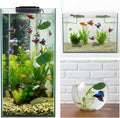 4PCS Betta Fish Leaf Hammock, Betta Fish Bed Leaf Hammock, Soft Aquarium Decor Plastic Plants, Betta-Fish Tank Decoratio