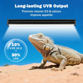 T5 10.0 UVB Reptile Light Fixture, 24W 22" for Bearded Dragon