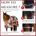 Jeffers Expression 1200D Turnout Horse Blanket, 240G, 72" - Rose Garden