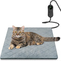 Heated Cat Bed for Pet/Cats/Dogs, Cat Heating Pad Indoor (18" X 18")