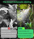 REPTITRIP Automatic Reptile Misting System, Timer & 360° Adjustable Nozzles