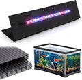 Sieral Aquarium Lids Polycarbonate Greenhouse Panels Canopy with LED Light 29 x 11.38 x 0.12 Inch for 20/29/37 Gallon Wi