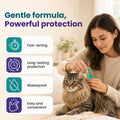 12Pcs Cat Flea&Tick Topical Drops, Flea and Tick for Cats & Kittens 8 Weeks or Older, Monthly Use