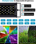 SEAOURA Aquarium Planted Light with 24/7 Timer for 48-54in Fish Tank
