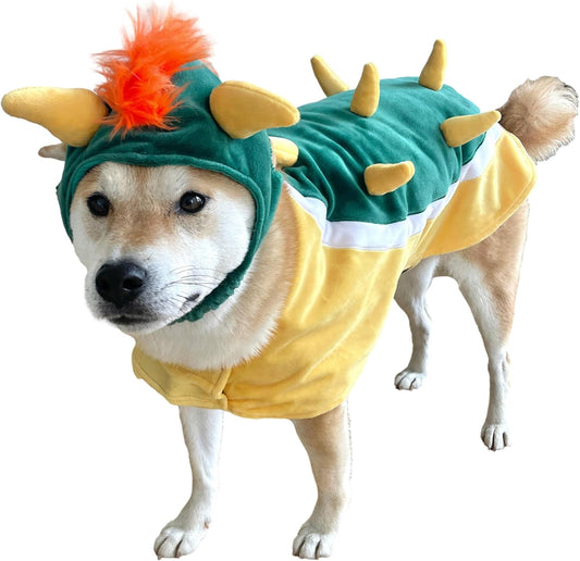 ComfyCamper Hat and Suspenders Dog Costume - X Large Medium Small Lab Star Space Cosplay Halloween Costumes
