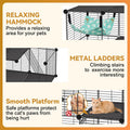 VISCOO Cat Cage(for Kitten), 3-Tier DIY Catio Cat Enclosures, 24"x16"x 36"