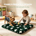 Dog Bed Mat,Reversible & Ultra Soft Kennel Pad-Machine Washable Pet Bed for Dogs & Cats-All-Weather Crate Liner for Crat