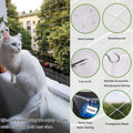 Cat Balcony Net 10x26ft Anti-Fall Fence Net Dog Fence Nets,Small Patio for Apartment Balcony Protection for Balcony Wind