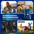 Anti Barking Device for Dogs, Auto Ultrasonic Dog Bark Deterrent with 3 Modes, Rechargeable Bark Control Device, Stop Ex