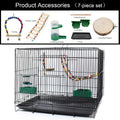 20-inch Bird Cage,Foldable Medium Small Parrot Parakeet Bird Cages for Parrots Canaries Cockatiels Lovebirds Finches Bud
