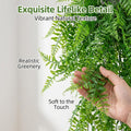 RAINFLOW 2PCS Fake Hanging Plants - Artificial Reptile Habitat Vines