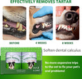 Petstoral 2-Pack Natural Dog Dental Powder for Plaque Removal