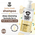 Buddycare Vanilla & Shea Butter Dog Shampoo - (16.90oz) Itch Relief & Dog Shampoo Sensitive Skin Care, Dog Shampoo and C