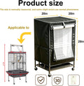 Bird Cage Cover - 600D Bird Covers for cage Heavy Duty & Waterproof,Bird Cage Covers for Night, Bird cage Covers and See