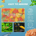 Ultrathin Tropical Fish Flakes, High Protein Fish Food, 8 oz