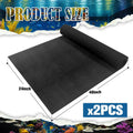48x24 Inch Aquarium Leveling Mat - Neoprene Non-Slip Shockproof Fish Tank Pad, 0.2" Thick Waterproof Tank Base Cushion f