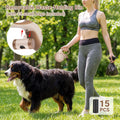 Segarty 26 Ft Walking Lead with Poop Bag Holder for Pet 66 lbs - 110 lbs, 360°Tangle-Free 8m Long Retractable Leash with Anti-Slip Handle One-Handed Brake Pause Lock, Heavy-Duty Leash for Dogs Outside