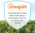 Nutramax Laboratories Nutramax Imuquin Immune Health Supplement Powder for Dogs, with Beta Glucans, Marine Lipids, Vitamins and Minerals, 30 Packets