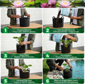 Aquatic Plant Soil for Water Lily & Lotus – Clay-Based, Nutrient-Rich Pond Plant Growing Medium, Ideal for Small Ponds &