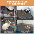 2 Pack Guinea Pig Cage Liners, Washable Guinea Pig Pee Pads Waterproof Reusable & Anti Slip Guinea Pig Bedding Fast and 