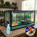 Chlorhexidine Solution 2% Spray Kit, Reptile Disinfectant Cleaning Solution, 32 oz Sprayer with Refills, Chlorhexidine S
