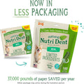 Nylabone Nutri Dent Natural Dental Chews for Dogs, Limited Ingredient Dog Treats Made in the USA, Clean Teeth & Fresh Breath, Healthy Dog Chews, Fresh Breath Flavor, For X-Small Dogs, (160 Count)