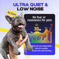Whisper-Quiet Dog Nail Grinder, 50% More Powerful 6-Speed Pet Nail Trimmer with LED Display & 4 LED Lights, 3 Grinding Bits, No Over-Cutting, Stress-Free Grooming for Dogs, Cats & All Sensitive Pets