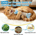 ENNOKEY Catnip Cat Toys Pillows for Indoor Kittens Kicker Chew, 9.45 Inches