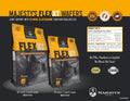 Majesty's Flex XT Wafers - Superior Horse / Equine Joint Support With Increased Supplement Levels - Glucosamine, MSM, Yu