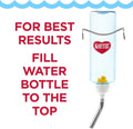 Kaytee Clear View Water Bottle for Pet Rabbits, Ferrets, and Guinea Pigs, 32 oz
