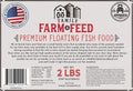 Premium Floating Fish Food | Pond and Lake | Pellets | 2 Pounds